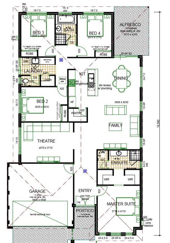 rosanna house plan sample