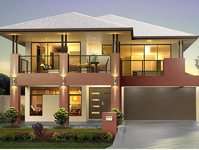 two storey house design San Remo S1